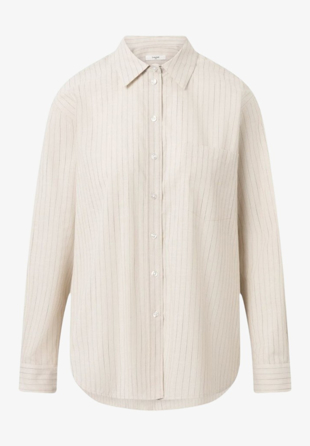 Lovechild - Elotta Shirt Ecru Fine Line